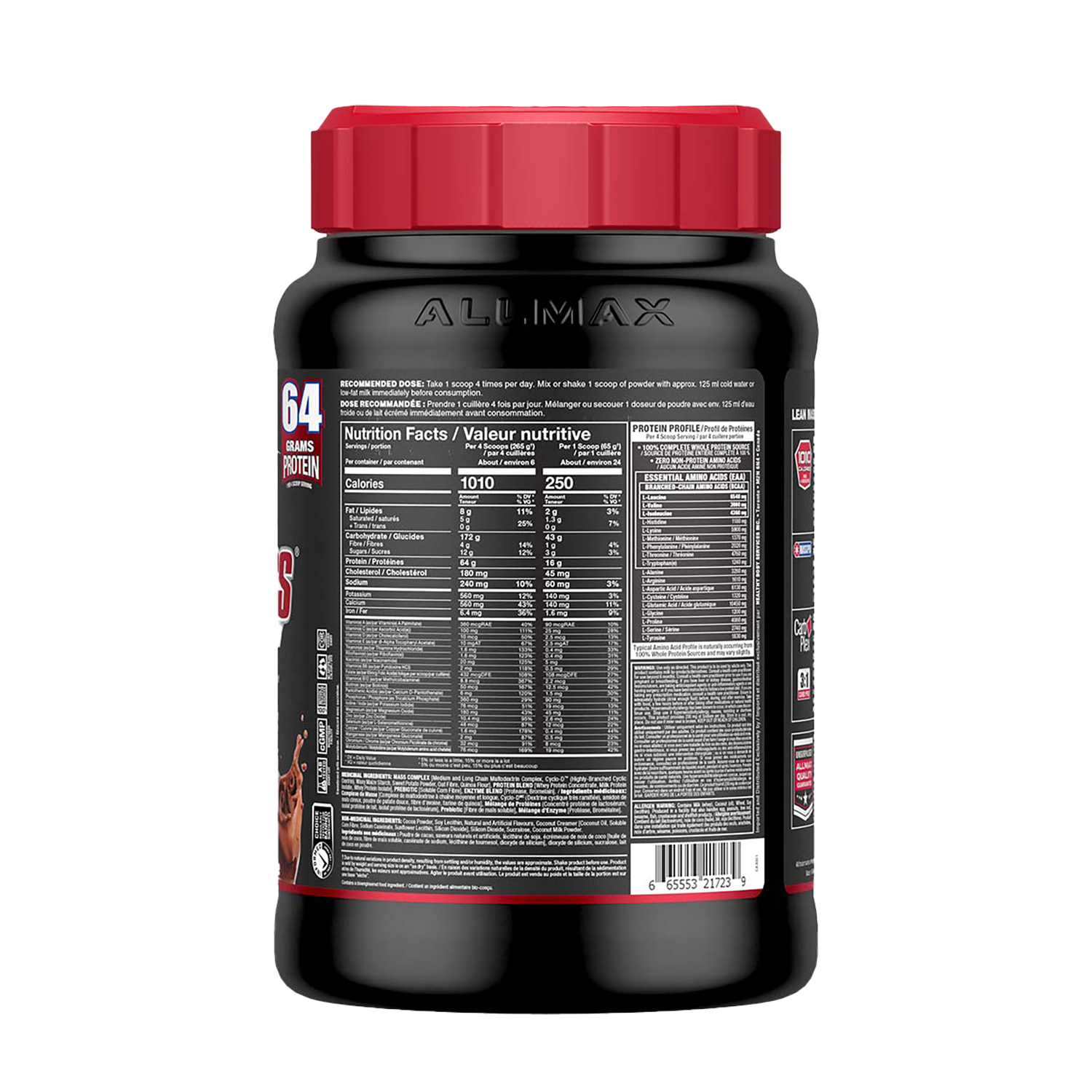 QuickMass&reg; - Chocolate - 3.5lbs  | GNC